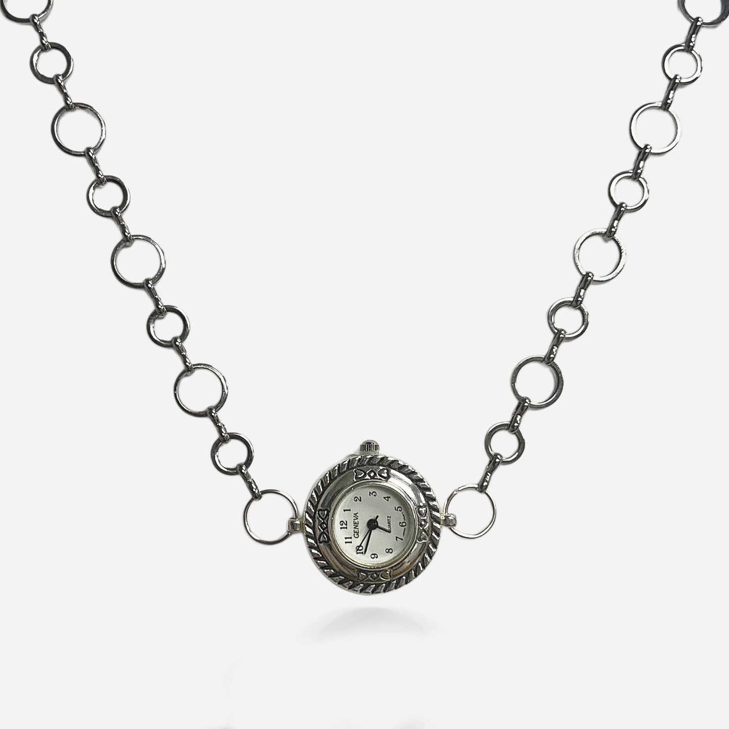 Stuck in Time Watch Choker