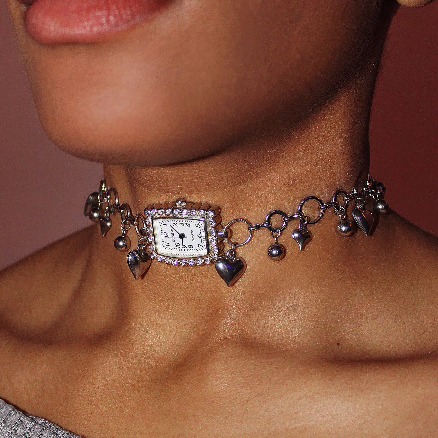 Love Time Watch Choker
