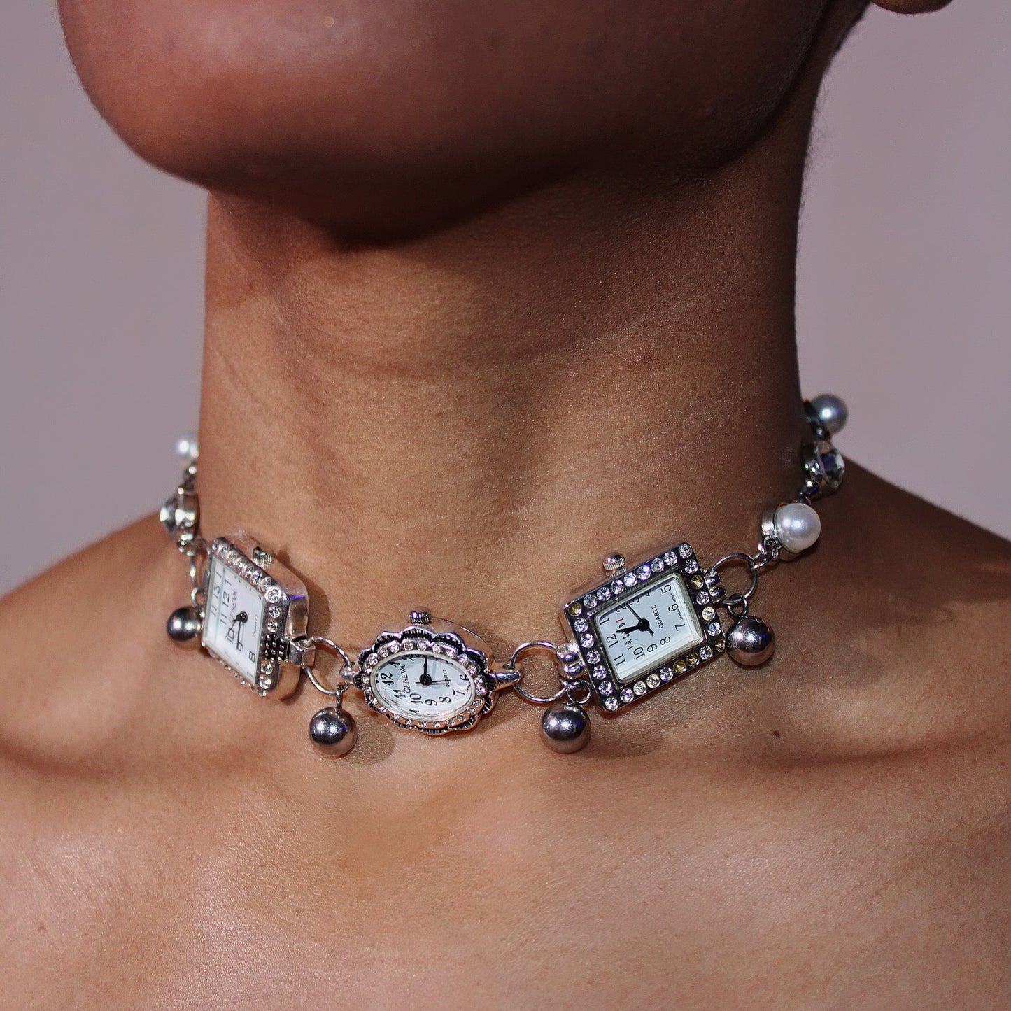 3 Times Watch Choker