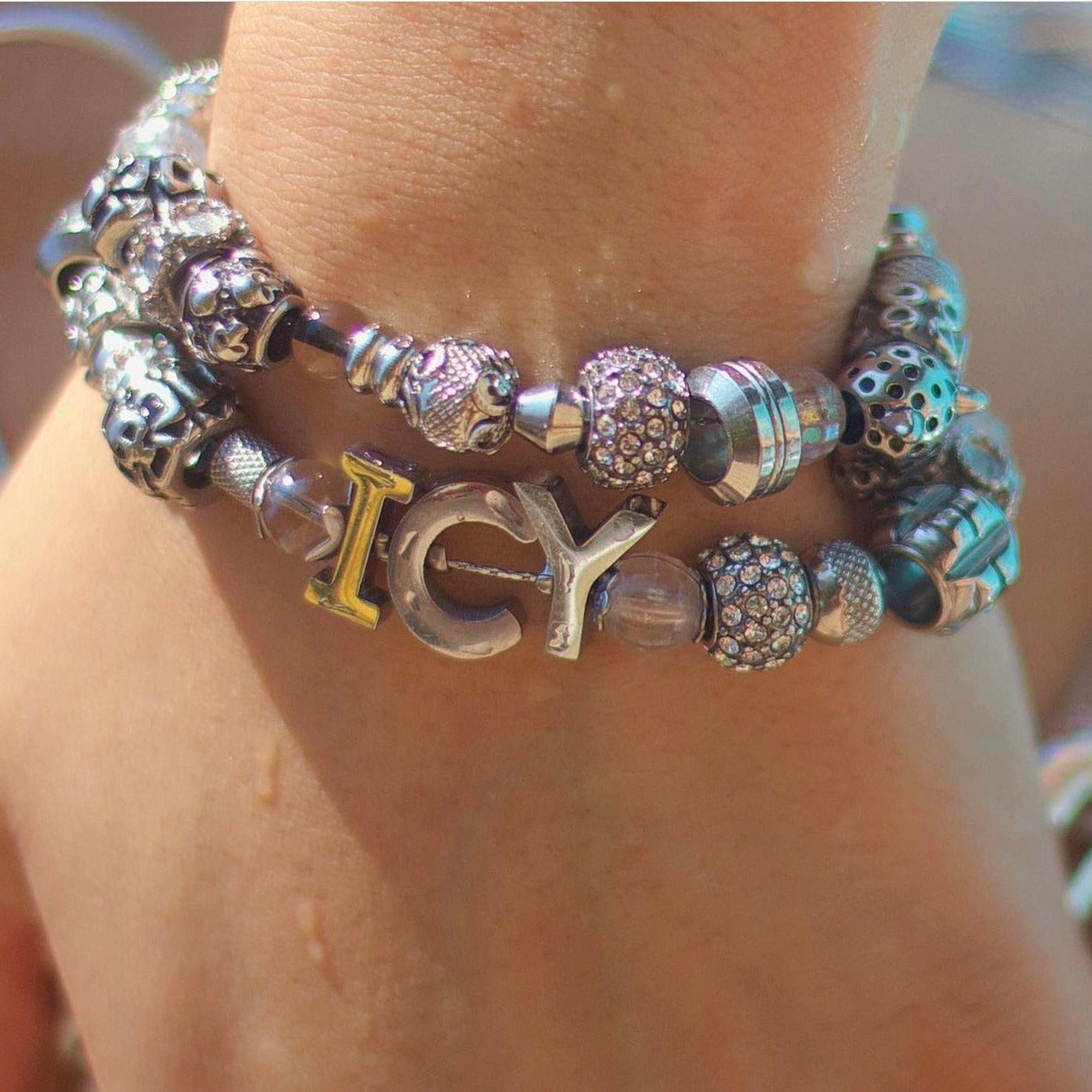 Customizable Stainless Steel Bracelet