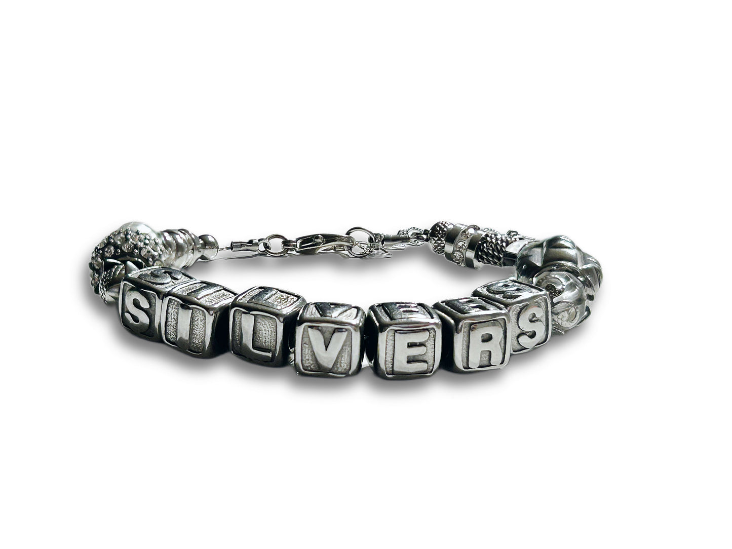 Customizable Stainless Steel Bracelet