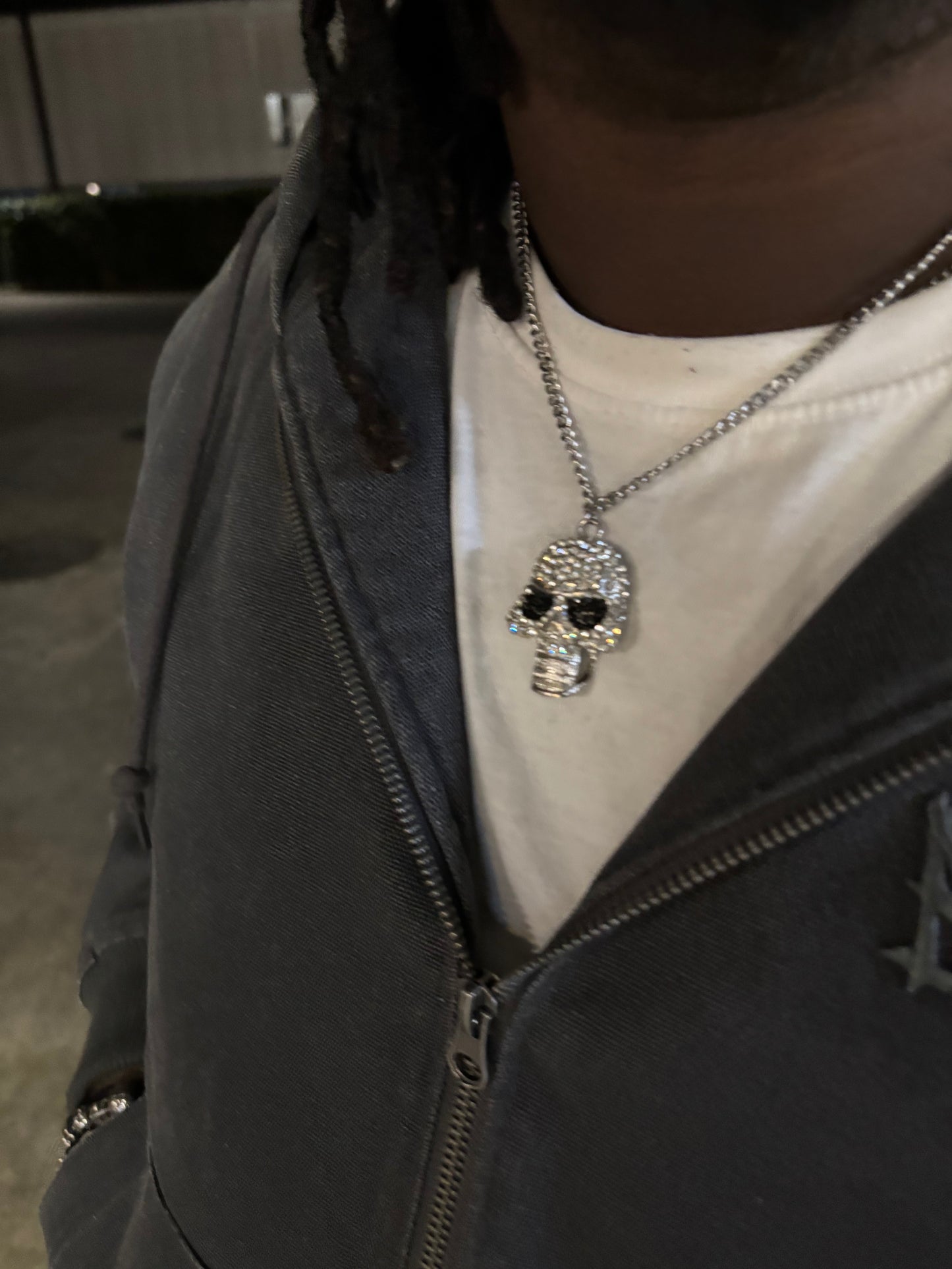 Icy Skull Necklace