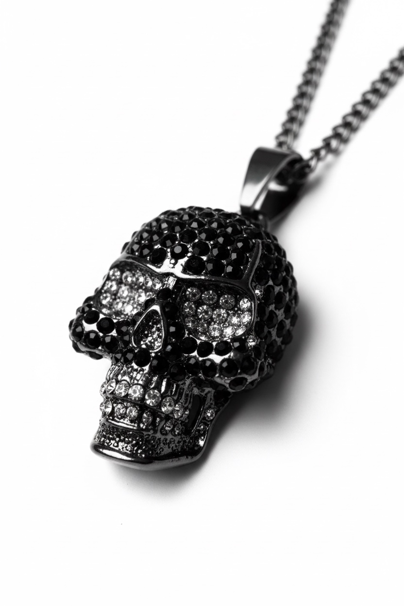 Shadow Skull Necklace